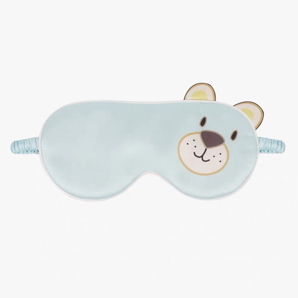 Cute Kids Silk Eye Mask Cartoon Animal and Fruit Designs Silk Sleep Mask