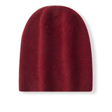 Double - Layer Cashmere Speckled Beanie Thickened Cashmere Winter Hat