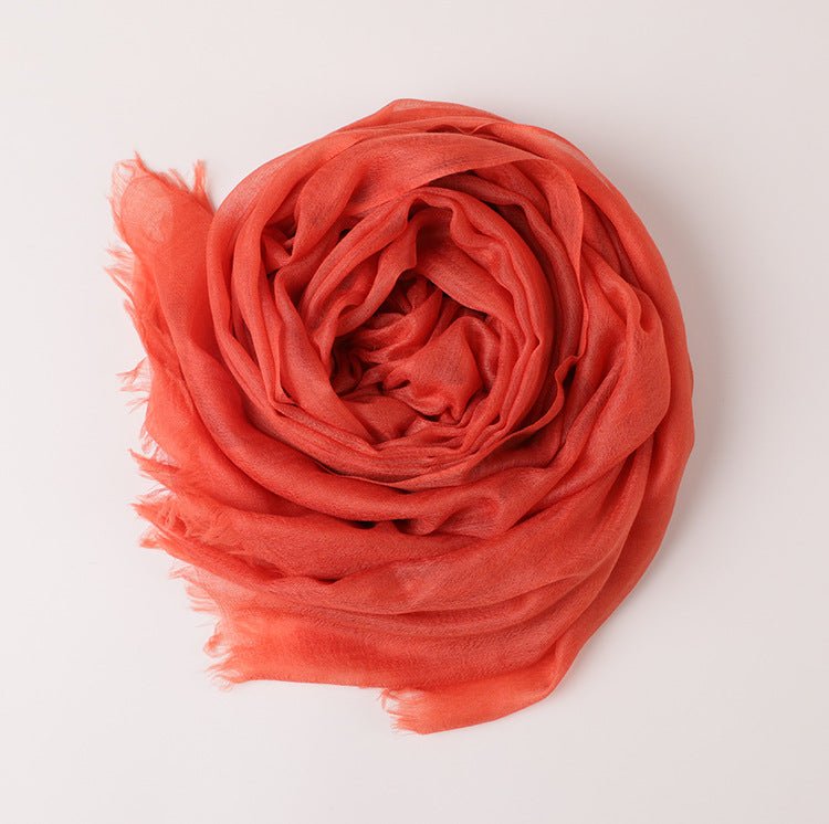 Featherlight Cashmere Scarf Oversized Cashmere Shawl Sheer Cashmere Wrap All Seasons