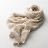 Long 100% Cashmere Scarf Luxury Pure Cashmere Winter Scarf