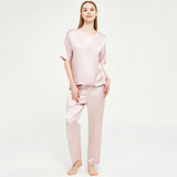Loose silk pajamas set 100% Mulberry soft comfy Silk sleepwear