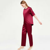 Loose silk pajamas set 100% Mulberry soft comfy Silk sleepwear