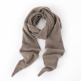 Open Knit Cashmere Cape Shawl Cashmere Triangle Scarf Cashmere Bandana