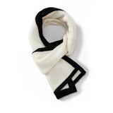Short Cashmere Scarf for Kids and Women Cashmere Neck Warmer Mixed Colors