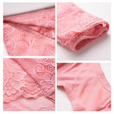 Silk knitted underwear women's lace shorts mulberry silk sexy and comfortable low - waist boxers