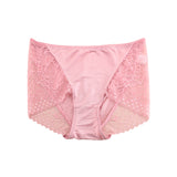 Silk panties women's lace seamless mulberry silk knitted boxer briefs
