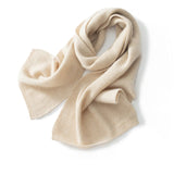 Cashmere Scarves for Couple Warm Knitted Cashmere Neck Scarf for Fall Winter