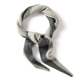 Two Tone Cashmere Wrap for Women Triangle Cashmere Scarf Cashmere Neck Tie