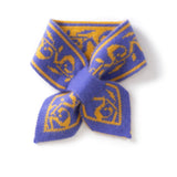 Womens Bow Knot Cashmere Scarf Soft Knit Small Cashmere Neck Wrap