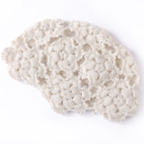Womens Hand - Knit Cashmere Beanie Cluster Crochet Cashmere Stitch Cap