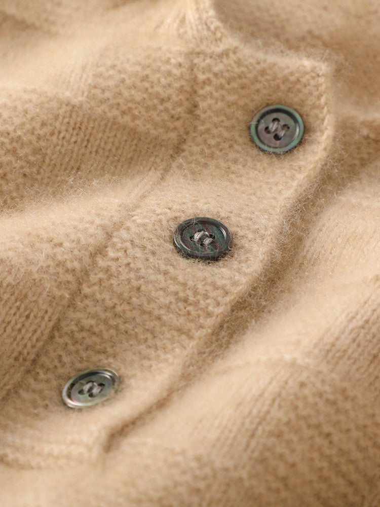 Women Polo Neck Cashmere Sweaters Long Sleeve Cashmere Blouse Pullover