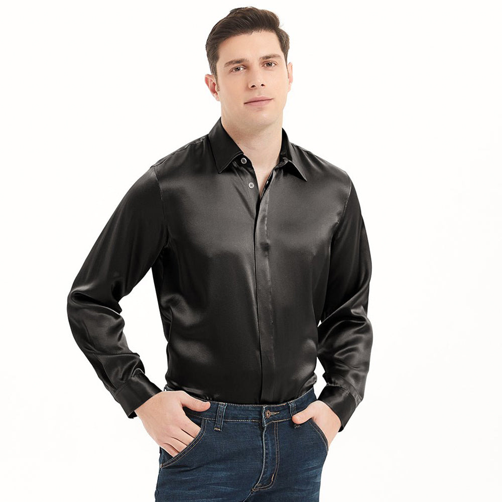 Mens Silk Shirts