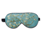 100% Pure Silk Eye Mask Print Sleep Eye Mask