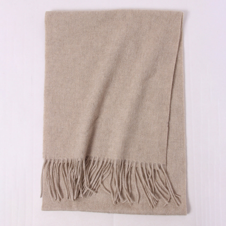 Women's Luxurious Cashmere Shawl and Wraps Large Soft Cashmere Scarf with Tassel - slipintosoft