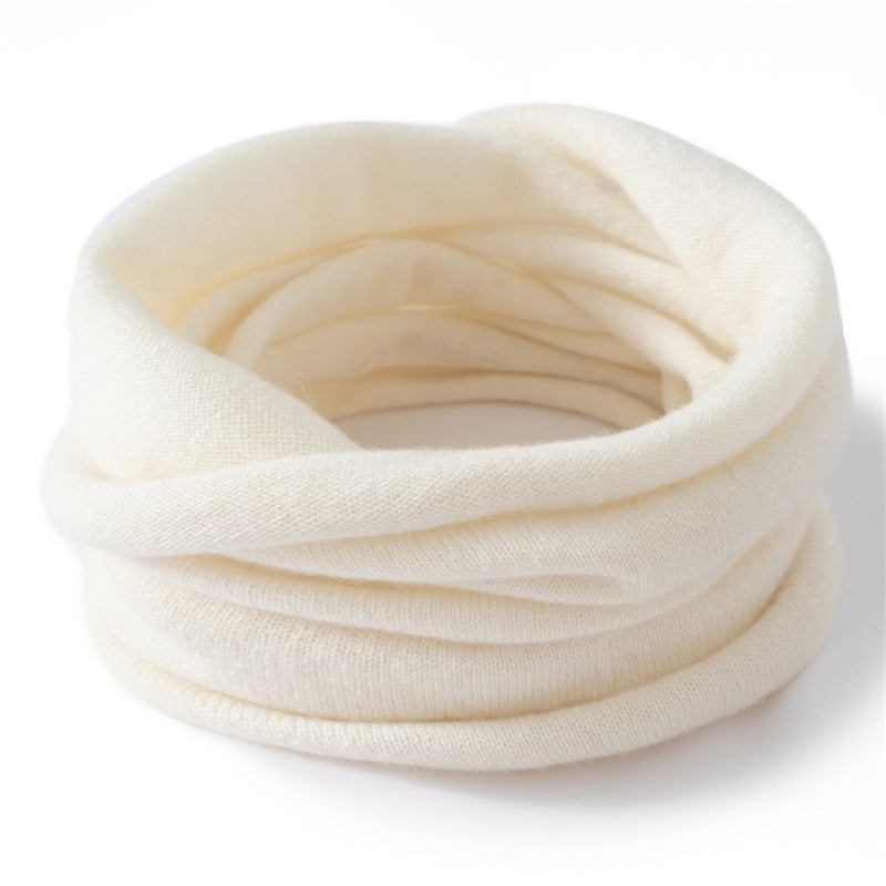 Kinder farbenfrohe Kaschmir Infinity Schal Cashmere Neck Giterin reiner Kaschmirhalswärmer