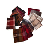 Langer Kaschmirschal mit Quastenplaid Cashmere Warps Multi Styles Wintergeschenke