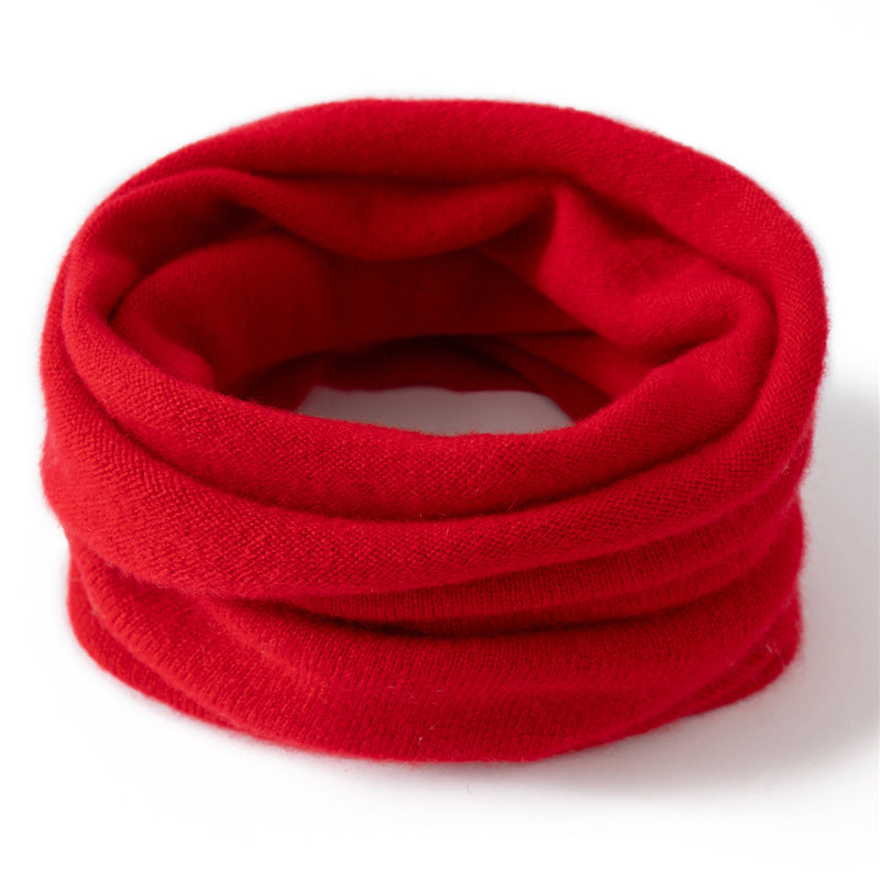 Kinder farbenfrohe Kaschmir Infinity Schal Cashmere Neck Giterin reiner Kaschmirhalswärmer