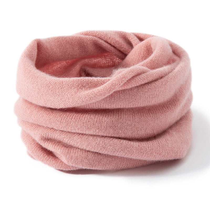 Kinder farbenfrohe Kaschmir Infinity Schal Cashmere Neck Giterin reiner Kaschmirhalswärmer