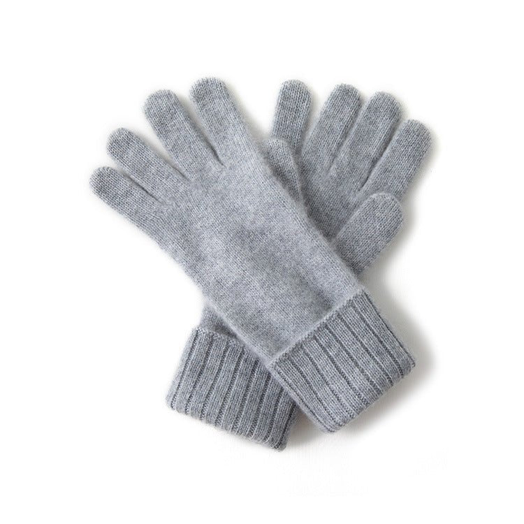 Cashmere Knit Gloves for Women Warm Cashmere Winter Gloves Multi Colors