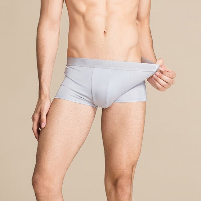 Classic Men's Briefs Comfy Silk Boxer - slipintosoft