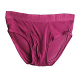 Classic Mens Briefs Sexy Silk Triangle Boxer - slipintosoft