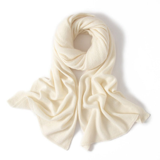 Long 100% Cashmere Scarf Luxury Pure Cashmere Winter Scarf - slipintosoft