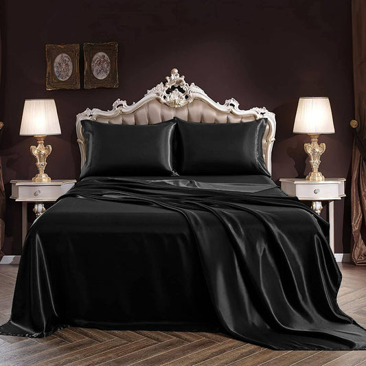 Luxury 100% Silk Bedding 19 Momme Pure Silk Flat Sheet