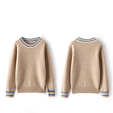 Mock Neck Long Sleeve Cashmere Sweater For Women Soft Warm Cashmere Sweater - slipintosoft