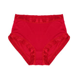 Mulberry silk boxer briefs for women breathable silk lace mid-waist briefs shorts - slipintosoft