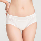 Mulberry silk underwear women's summer comfortable and breathable silk briefs low-waist seamless tummy control underwear