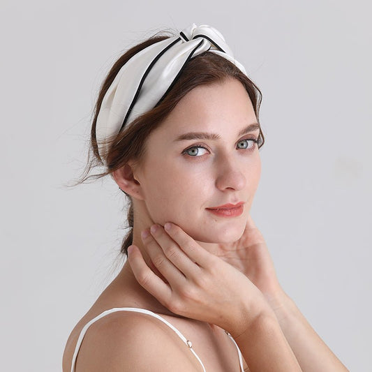 Pure Mulberry Silk Knot Headband For Women