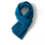 Short Cashmere Scarf Multi Colors for Women and Men Solid Cashmere Neck Warmer - slipintosoft