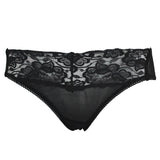 Silk lace underwear for women breathable low waist mulberry silk knitted briefs - slipintosoft