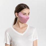 Summer Mulberry Silk Face Masks Women and Men Double Layer Anti-UV Canthus Protection - slipintosoft