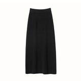 Women's Cashmere A Line Skirt Solid Cashmere Sheath Dresses Multi-colors - slipintosoft