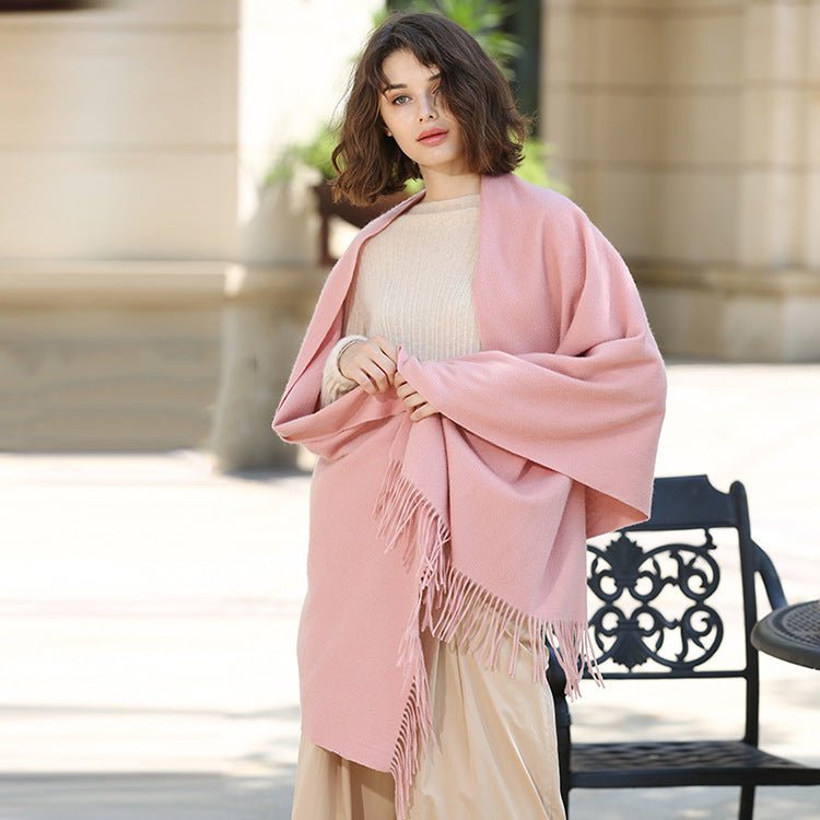 Womens Cashmere Shawl And Wraps Large Cashmere Scarf With Fringe