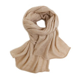 Women's Long Cashmere Shawl and Wraps Large Soft Solid Cashmere Scarf - slipintosoft