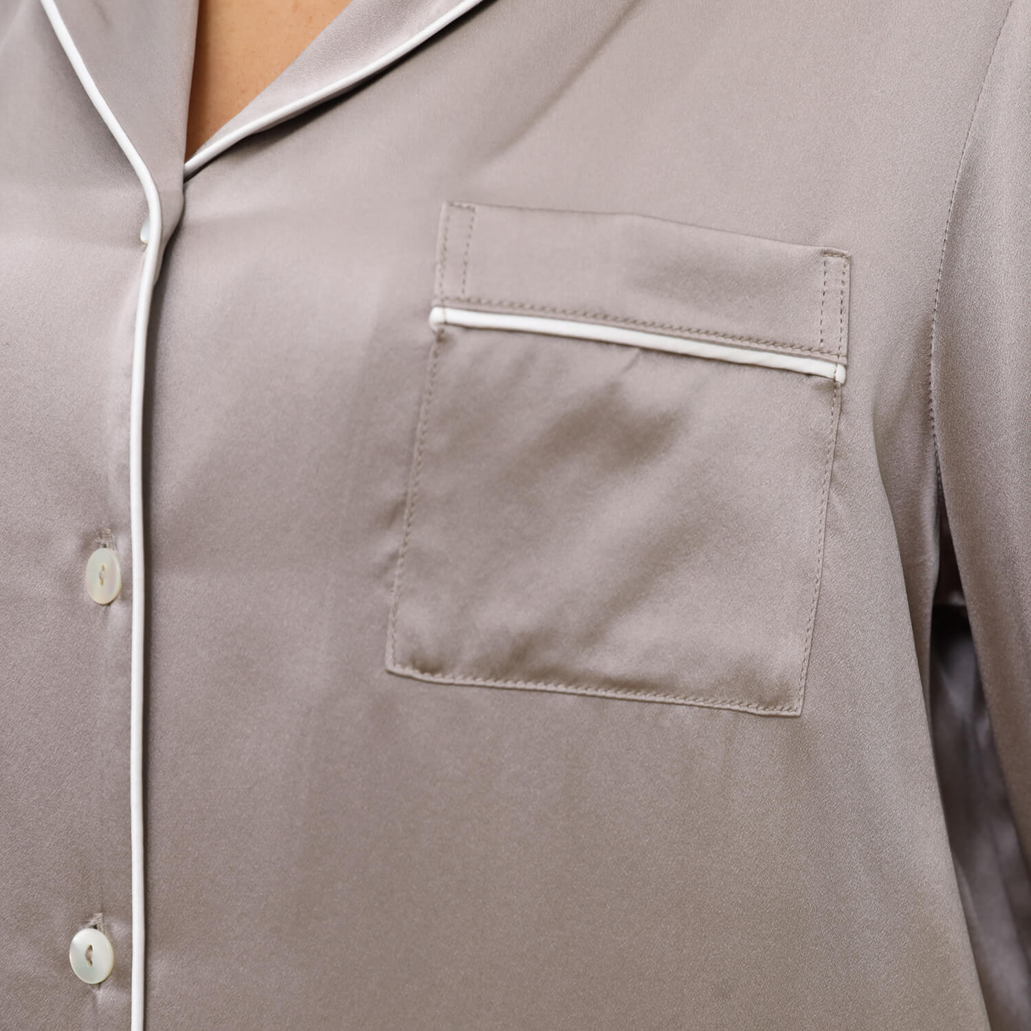 Womens Silk Nightshirt Silk Sleep Shirt Half Sleeve Silk Pajama Top - slipintosoft