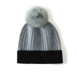 100% Cashmere Hat for Women, Luxury Real Cashmere hat for Winter Soft and Warm - slipintosoft