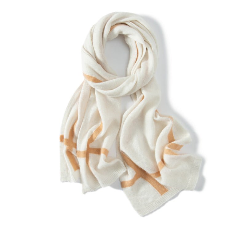 100% Cashmere Scarf for Women, Luxury Pure Cashmere Winter Scarf Gift - slipintosoft