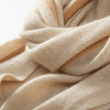 100% Cashmere Scarf for Women, Luxury Pure Cashmere Winter Scarf Gift - slipintosoft