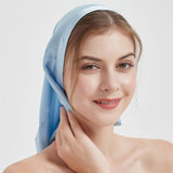 Womens Elegant Night Silk Bonnet For Hair Long Silk Sleep Caps - slipintosoft